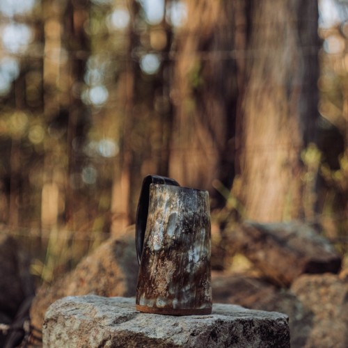 Nordic Viking Handmade Rune Mug(650ml)