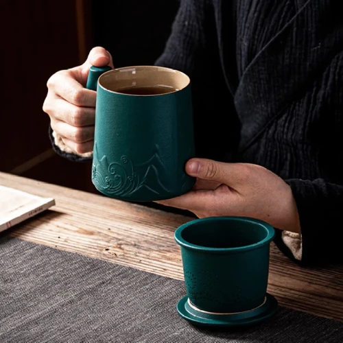 Green Waves Coffee & Tea Mug