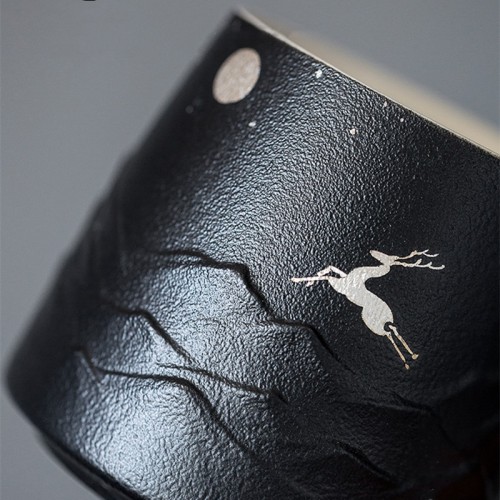 Moonlight & Elk Coffee & Tea Mug (Black)