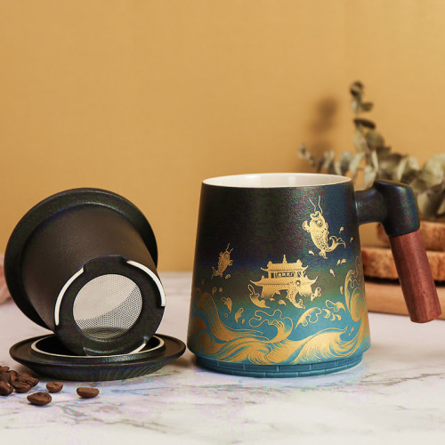 Koi fish coffee tea mug