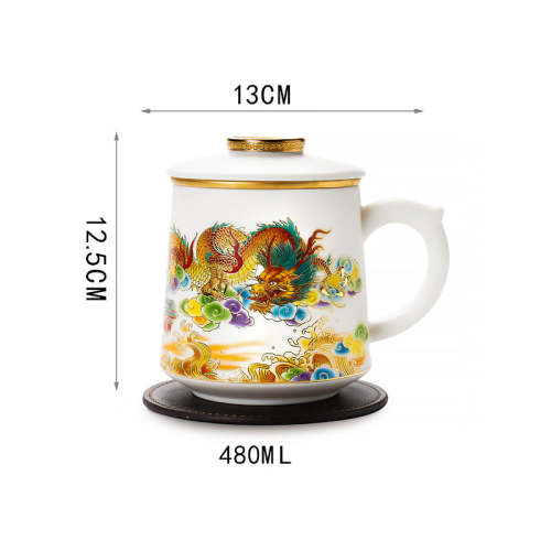 Colorful Dragon Coffee & Tea Mug