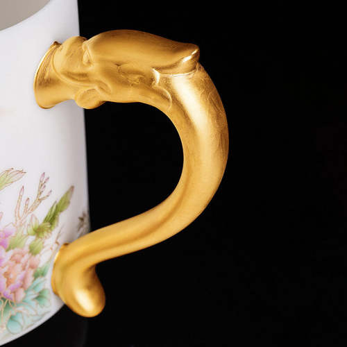 Pheasant & Flower Coffee & Tea Mug