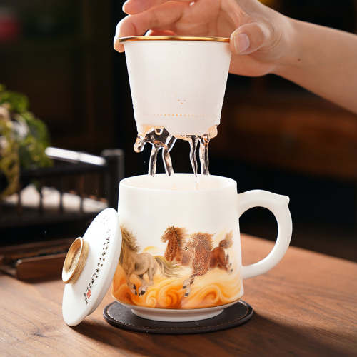 Painting of Steeds Coffee & Tea Mug