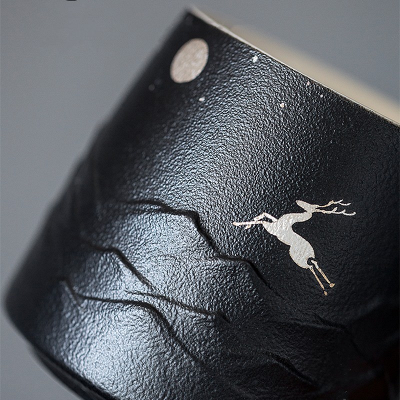 Moonlight & Elk Coffee & Tea Mug (Black)