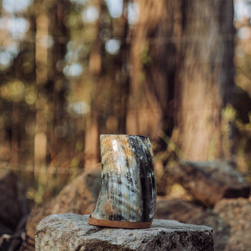 Nordic Viking Handmade Rune Mug（650ml）