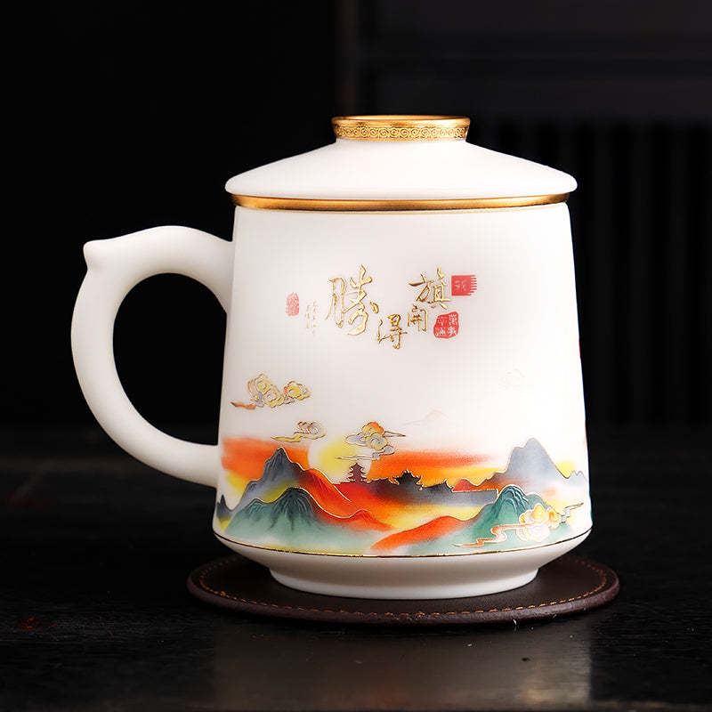 Guan Yu Coffee & Tea Mug