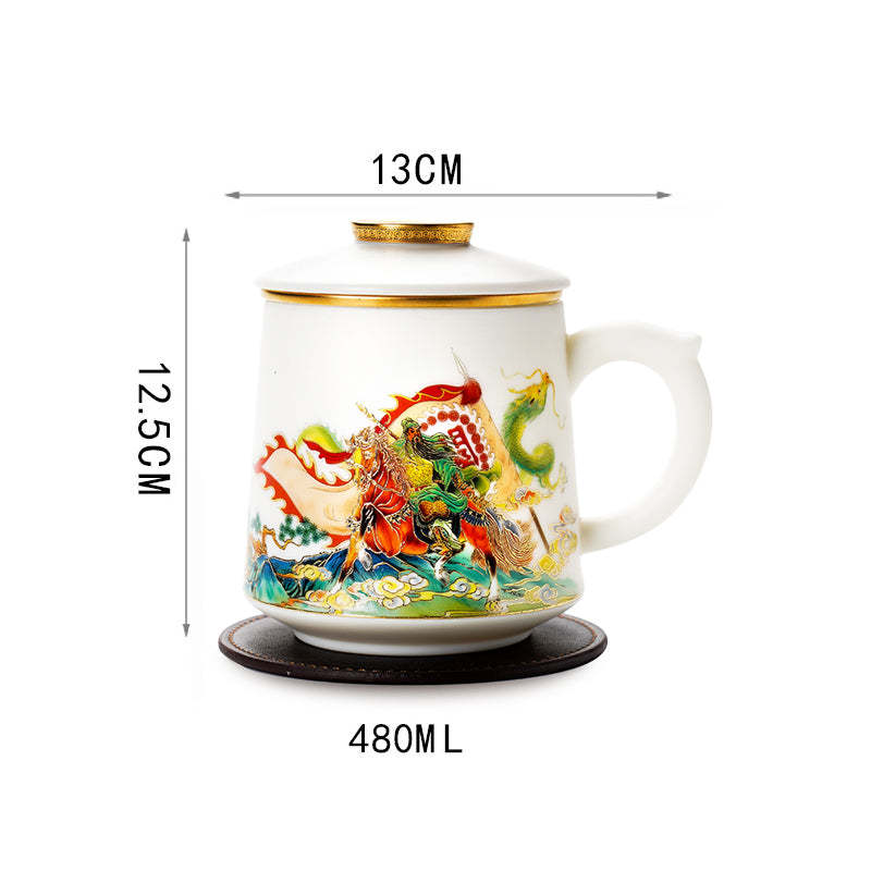 Guan Yu Coffee & Tea Mug