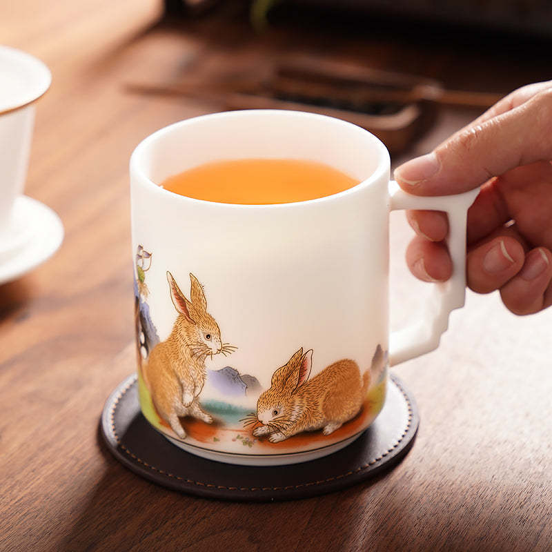 Two Rabbits Coffee & Tea Mug