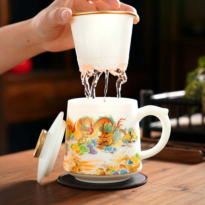Colorful Dragon Coffee & Tea Mug