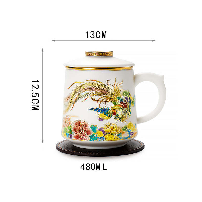 Colorful Phoenix Coffee & Tea Mug