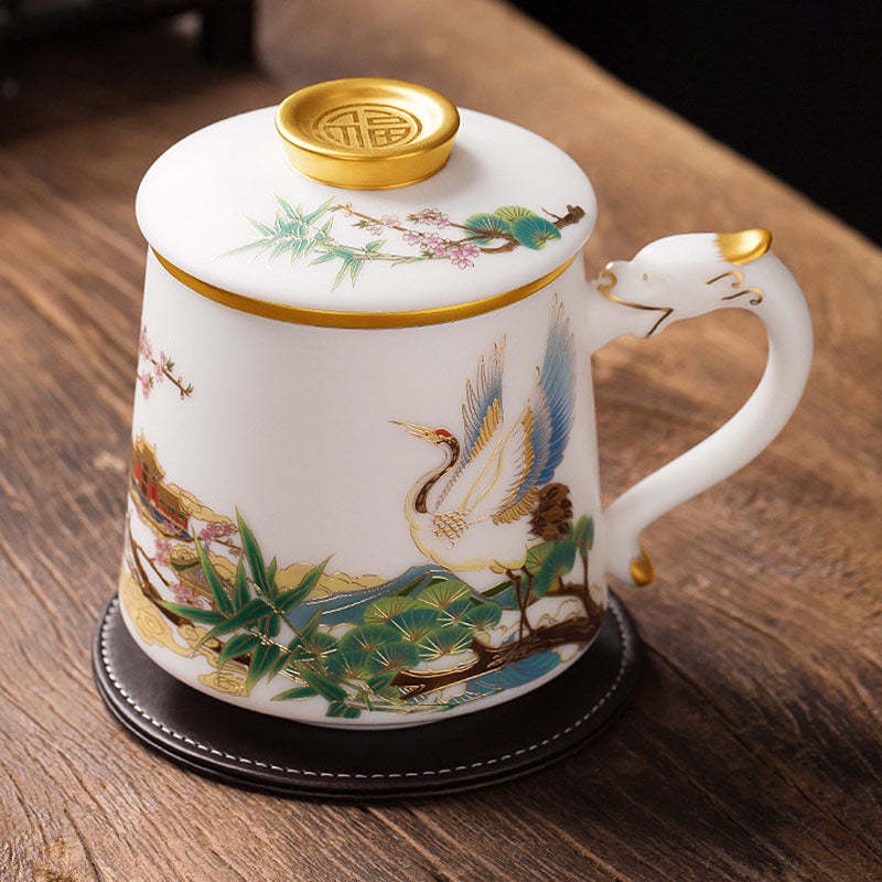Pine & Crane Coffee & Tea Mug