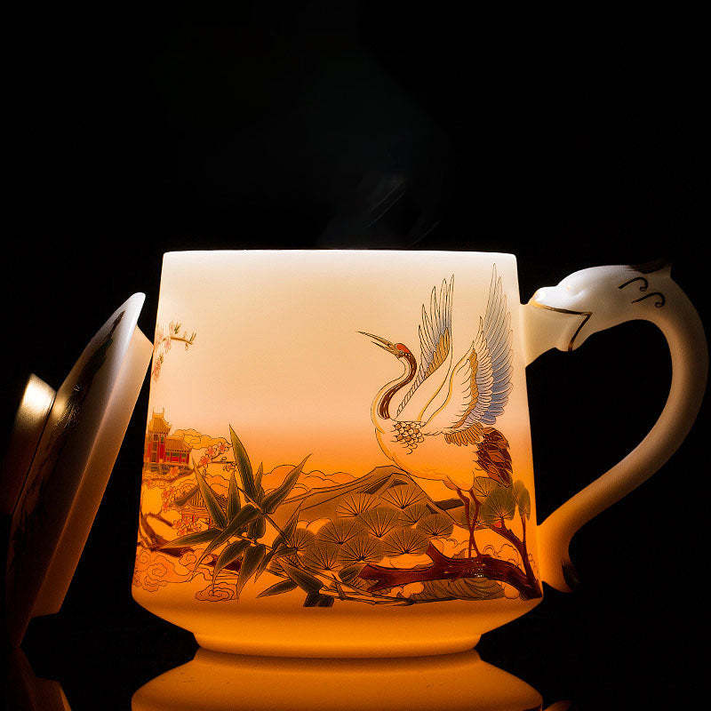 Pine & Crane Coffee & Tea Mug