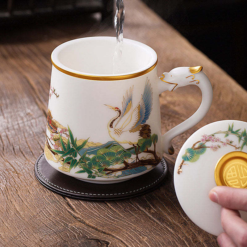 Pine & Crane Coffee & Tea Mug