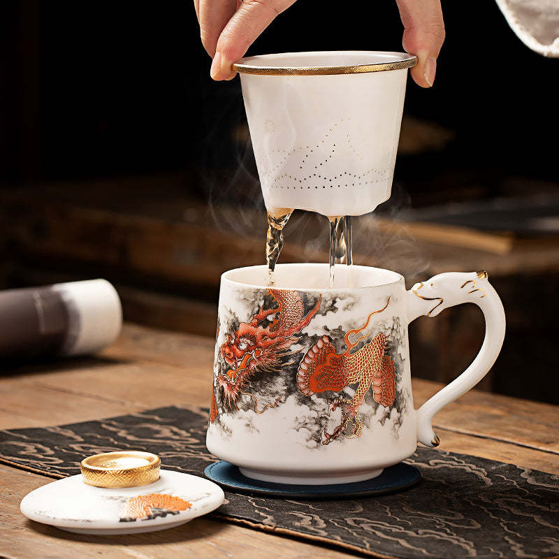 Red Dragon Coffee & Tea Mug