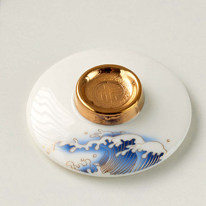 Golden Waves & Kio Coffee & Tea Mug