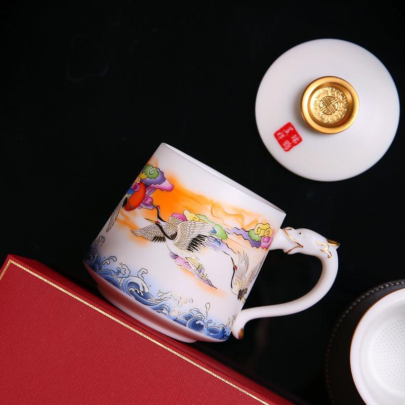Long-lived Cranes Coffee & Tea Mug