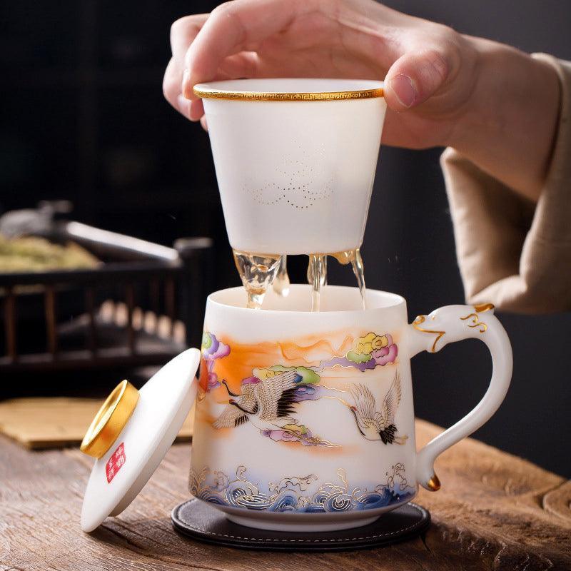 Long-lived Cranes Coffee & Tea Mug