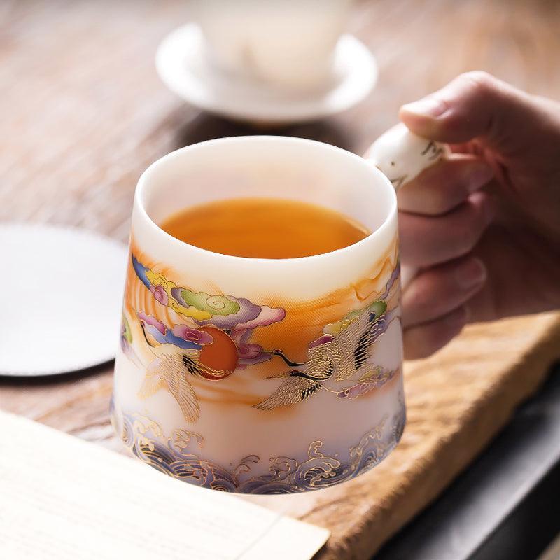 Long-lived Cranes Coffee & Tea Mug